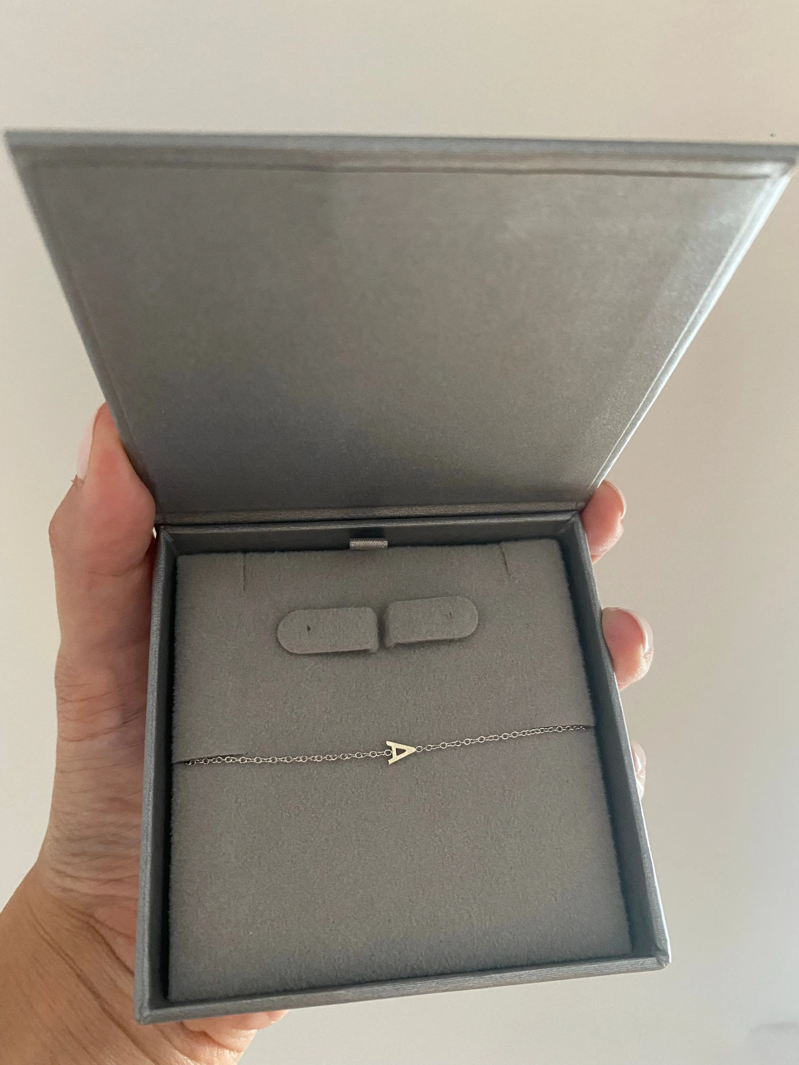14 Karat Gold Initial Bracelet