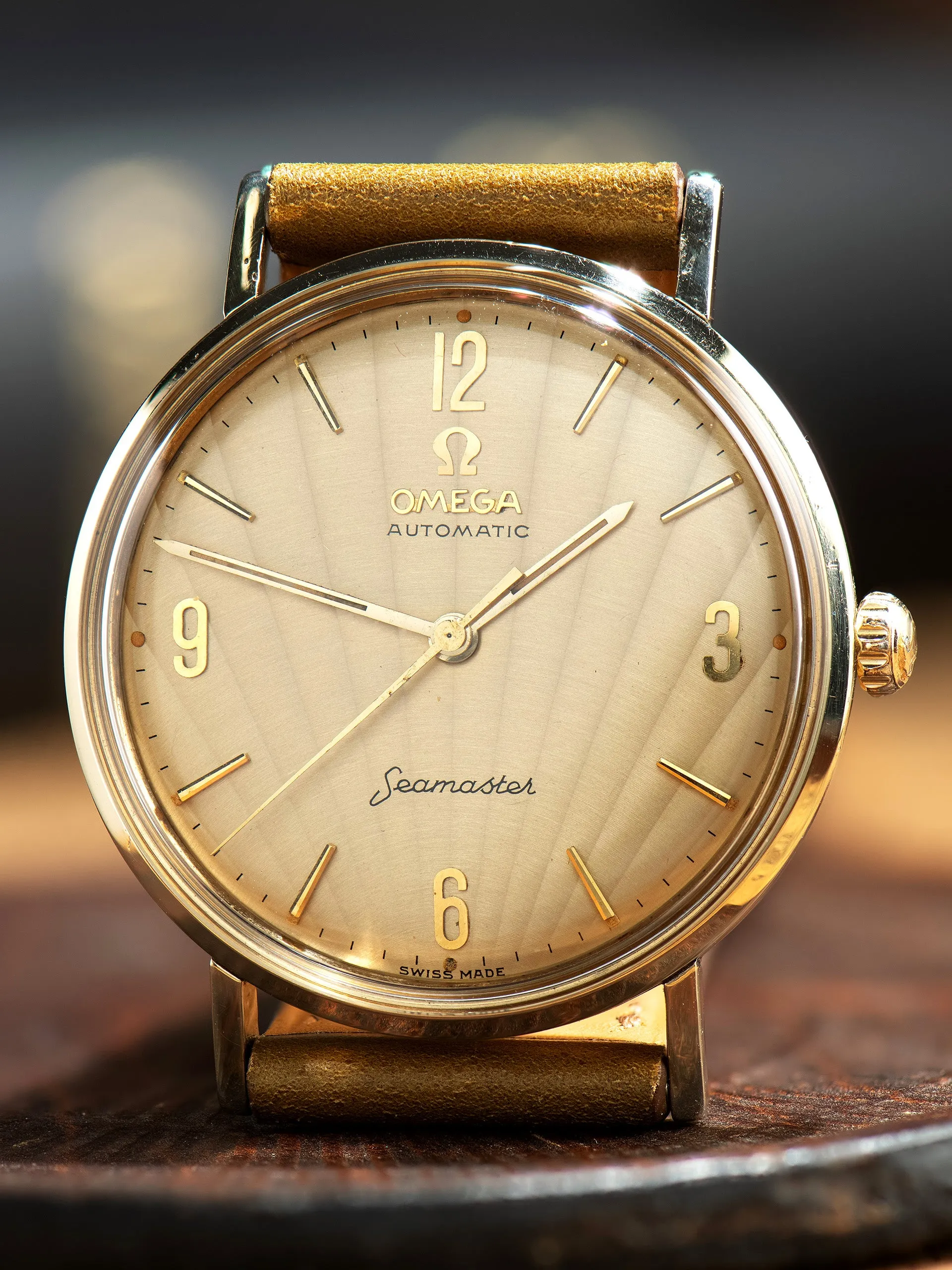1950s Omega Seamaster Automatic (Ref. LL6287-1) Cal. 550 "Clamshell Dial"