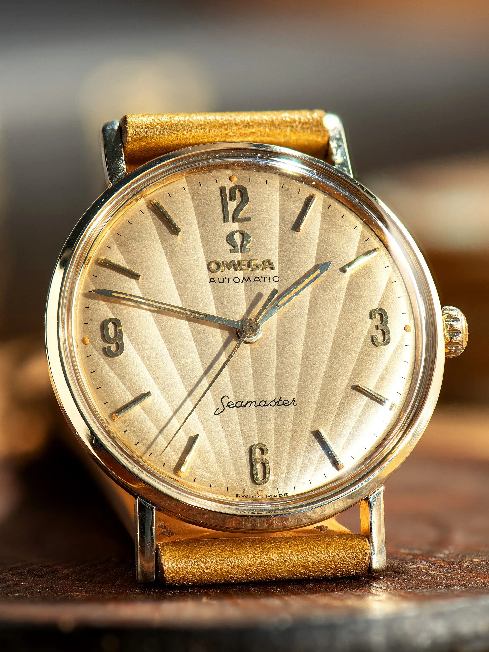1950s Omega Seamaster Automatic (Ref. LL6287-1) Cal. 550 "Clamshell Dial"