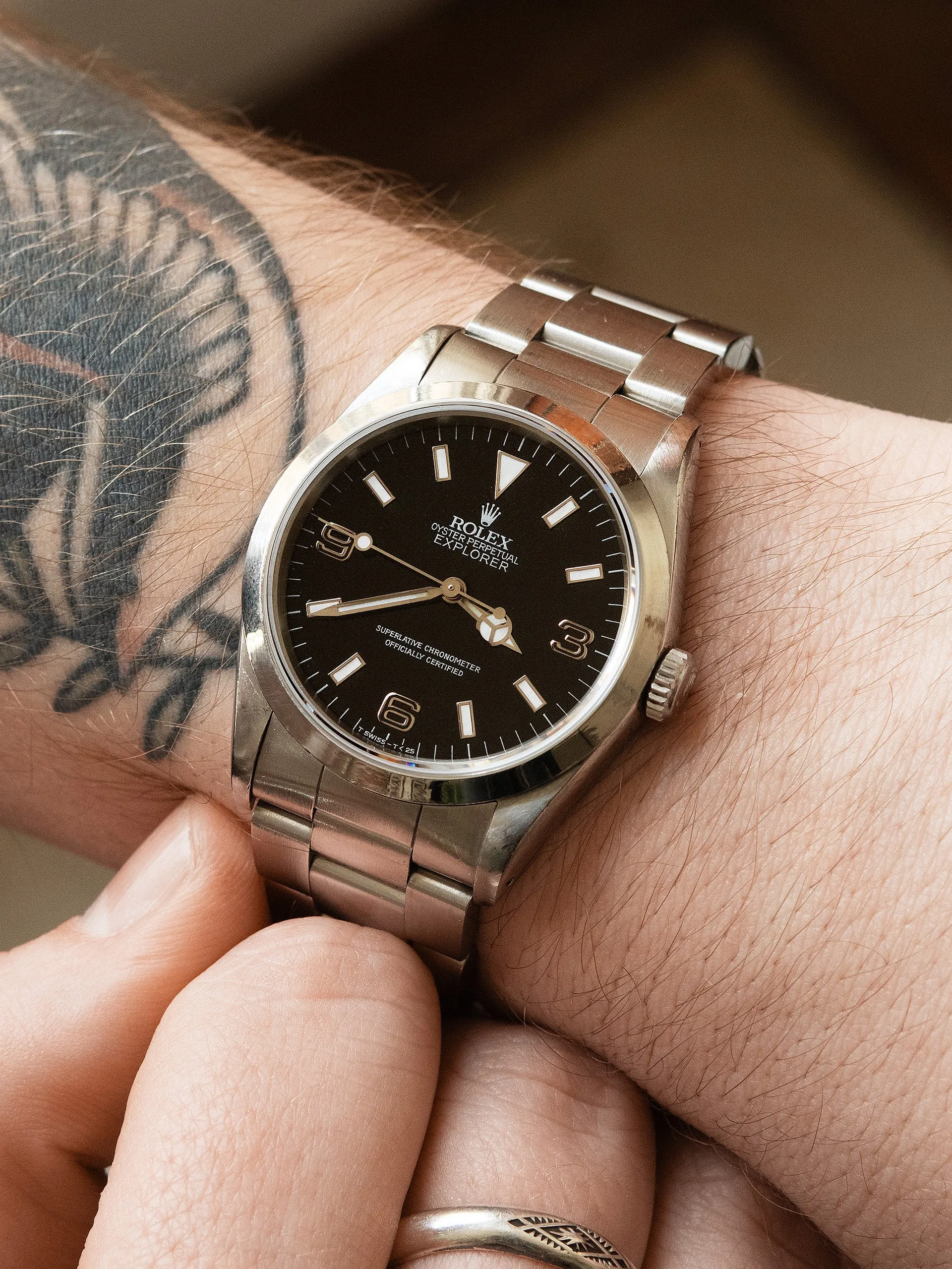 1990 Rolex Explorer I (Ref. 14270) "Blackout"