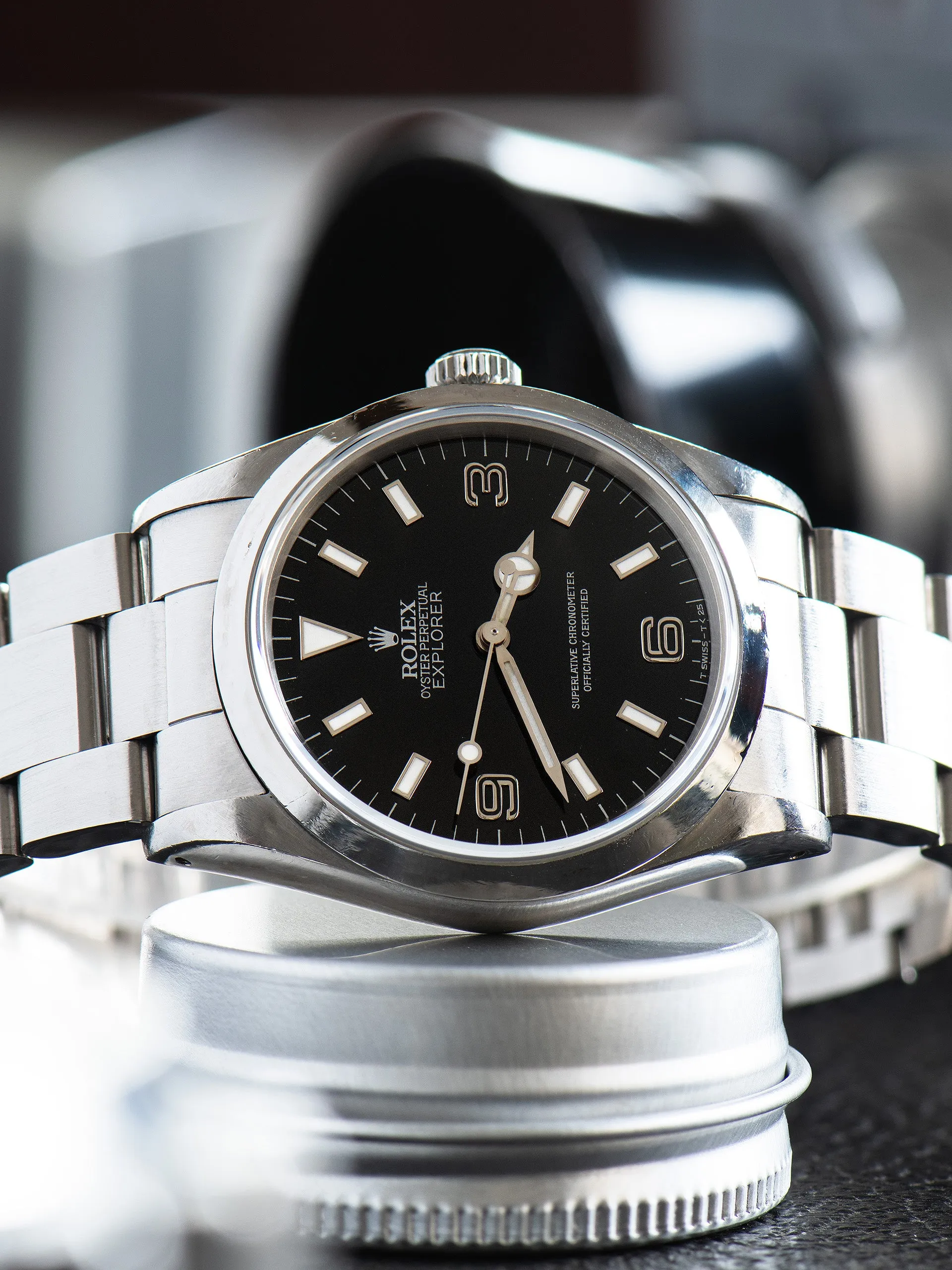1990 Rolex Explorer I (Ref. 14270) "Blackout"