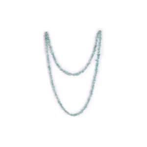 Aquamarine Chips Necklace