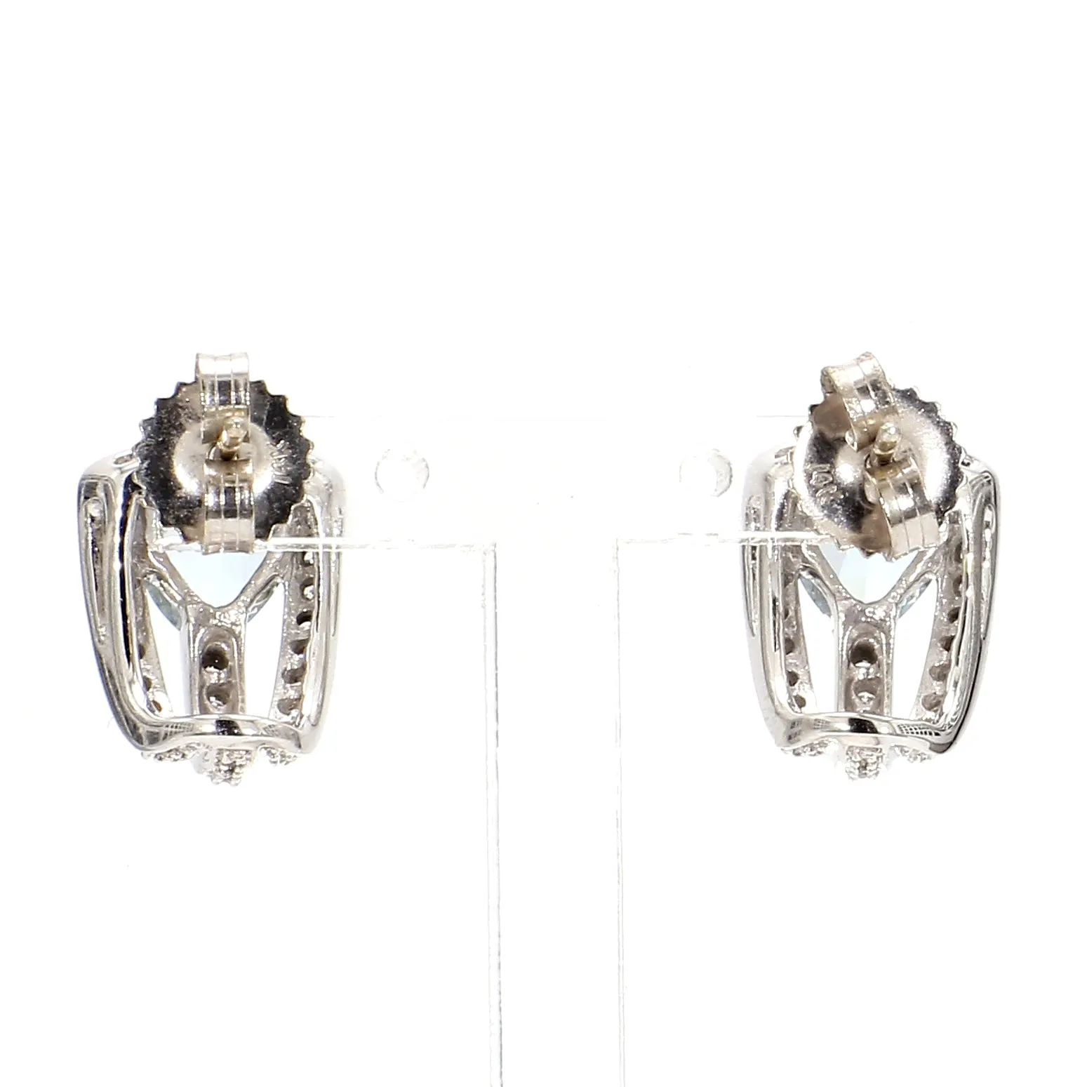 Aquamarine Gemstone Earrings