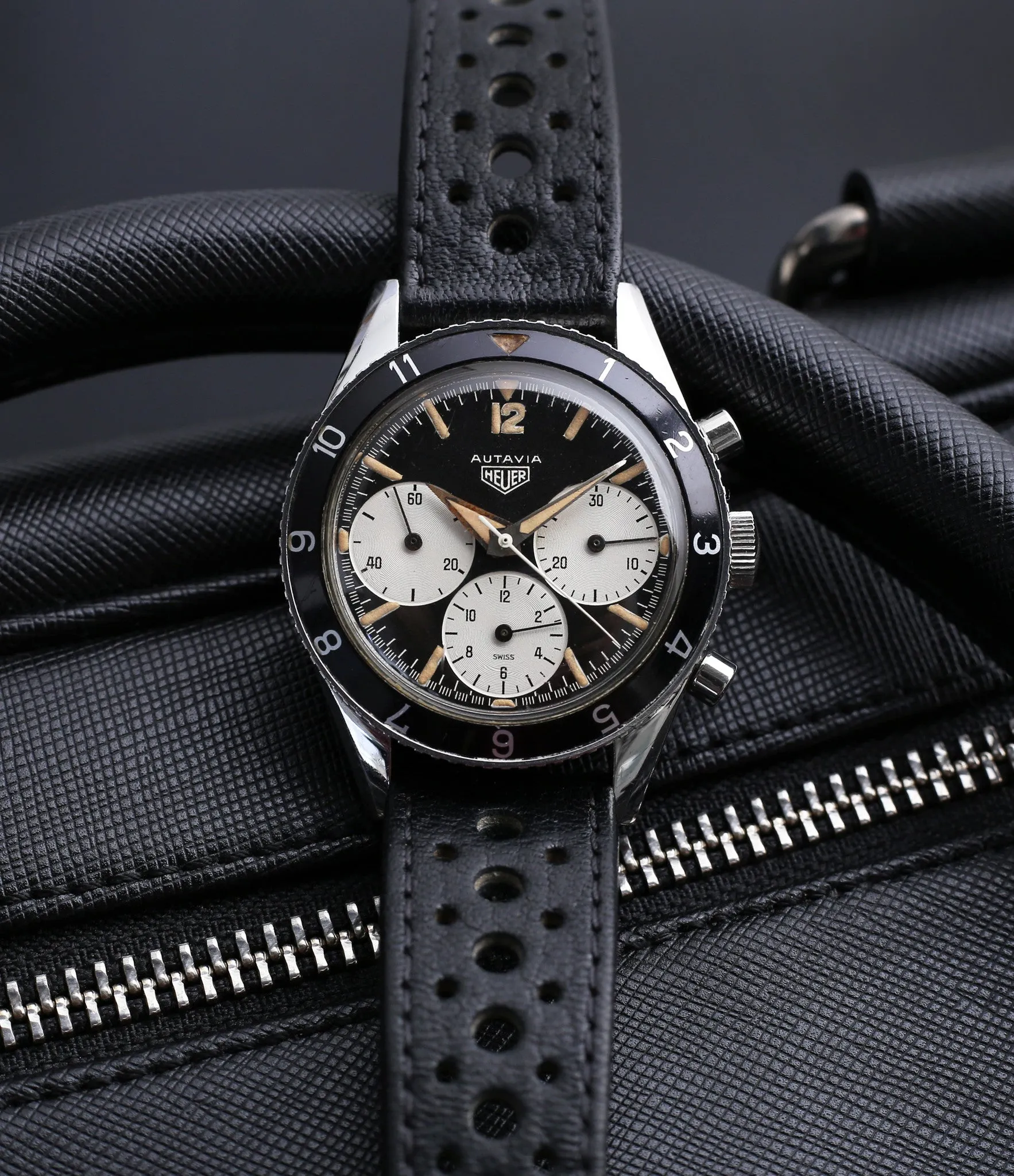 Autavia | 2446 1st Execution Dial | STeel