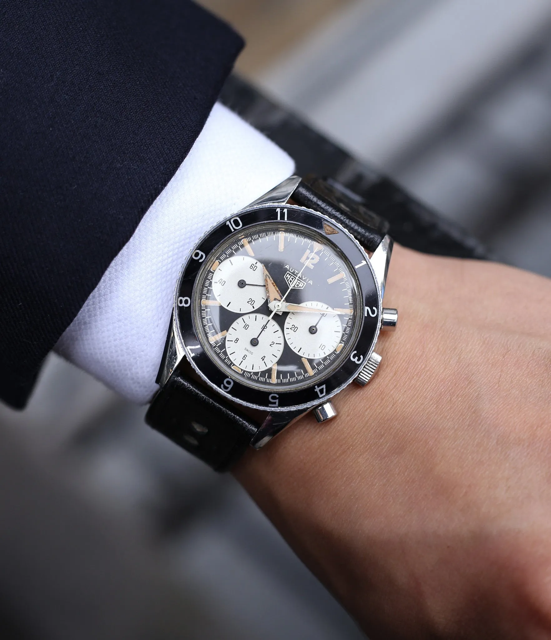 Autavia | 2446 1st Execution Dial | STeel