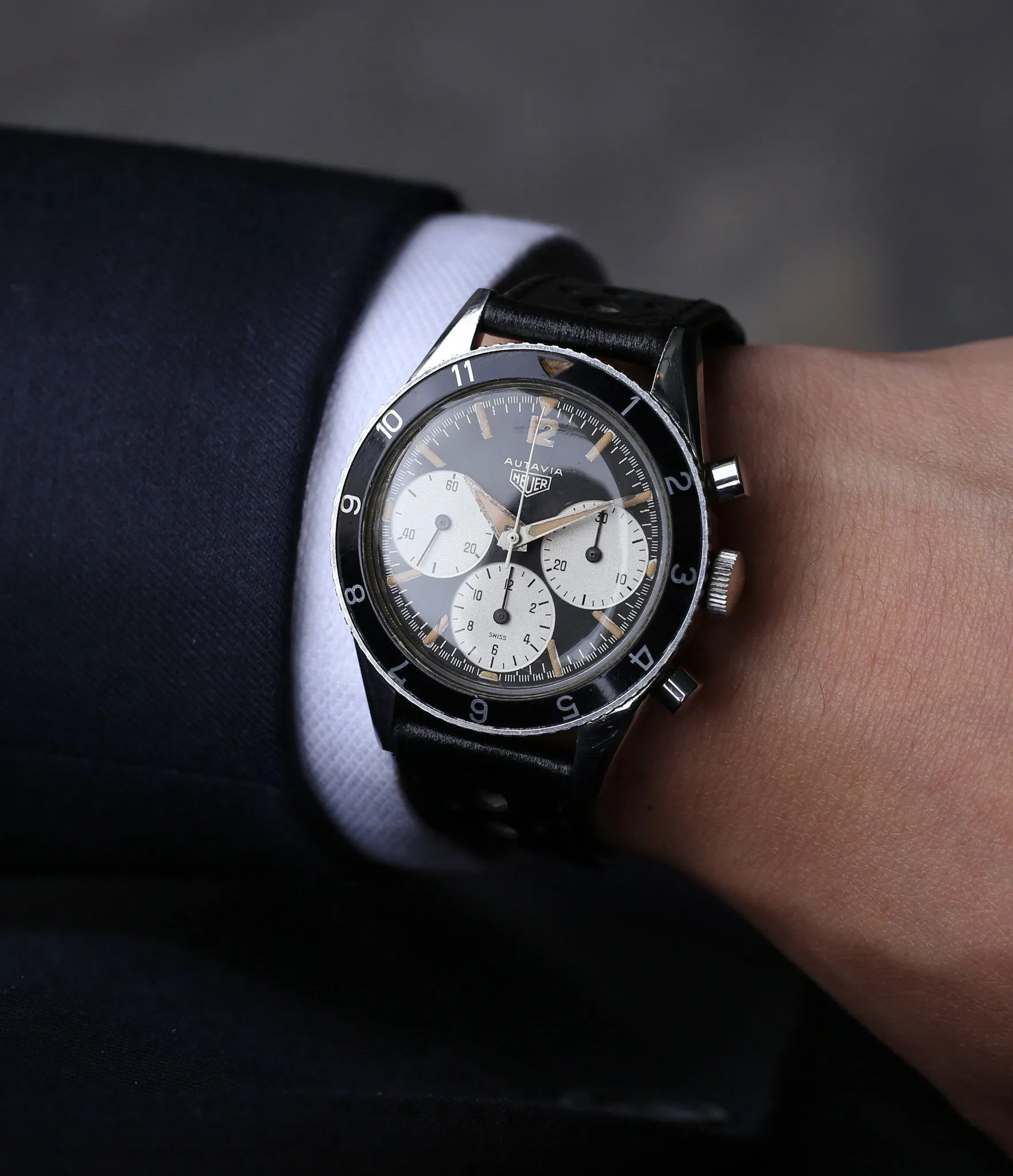 Autavia | 2446 1st Execution Dial | STeel