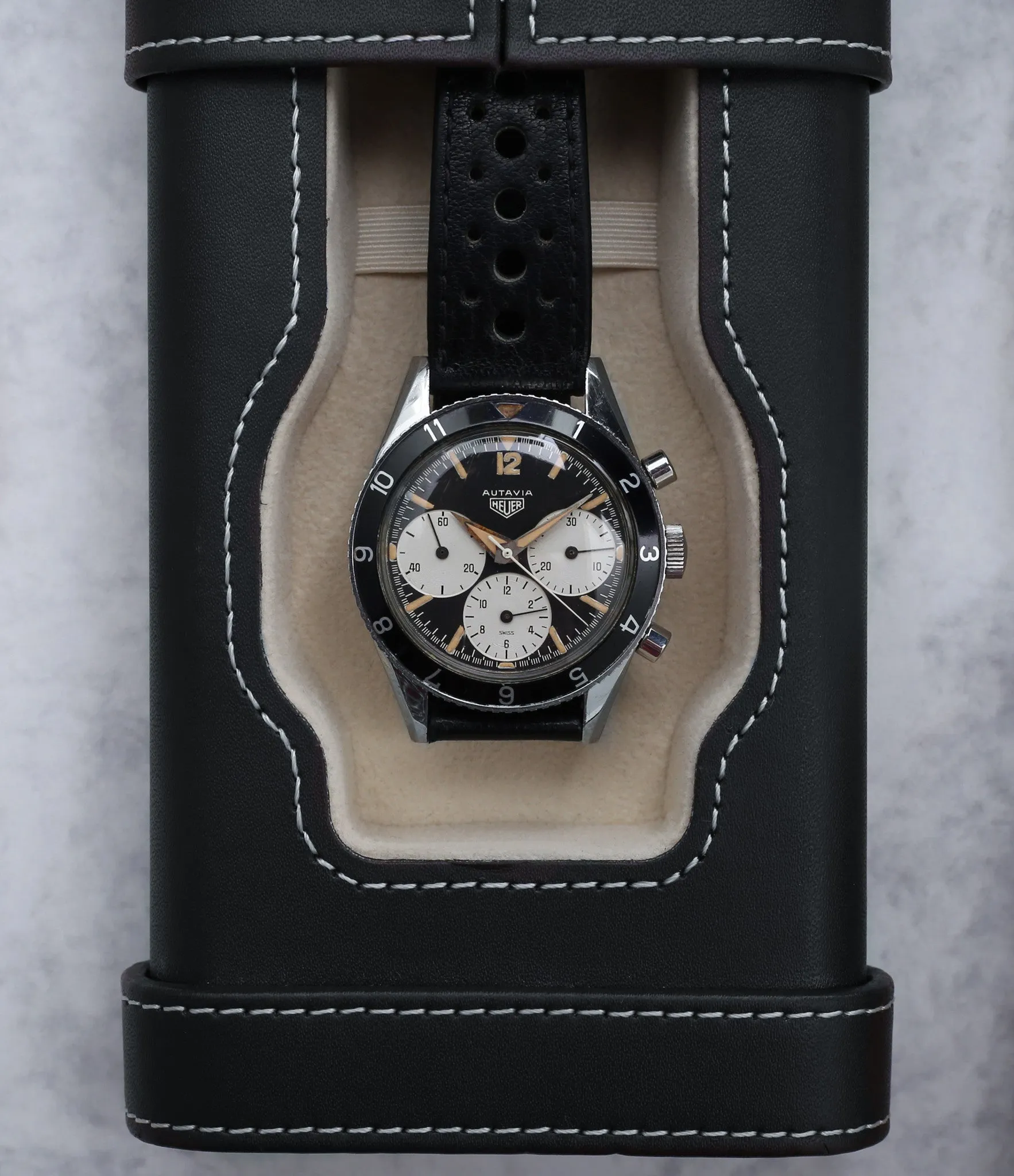 Autavia | 2446 1st Execution Dial | STeel