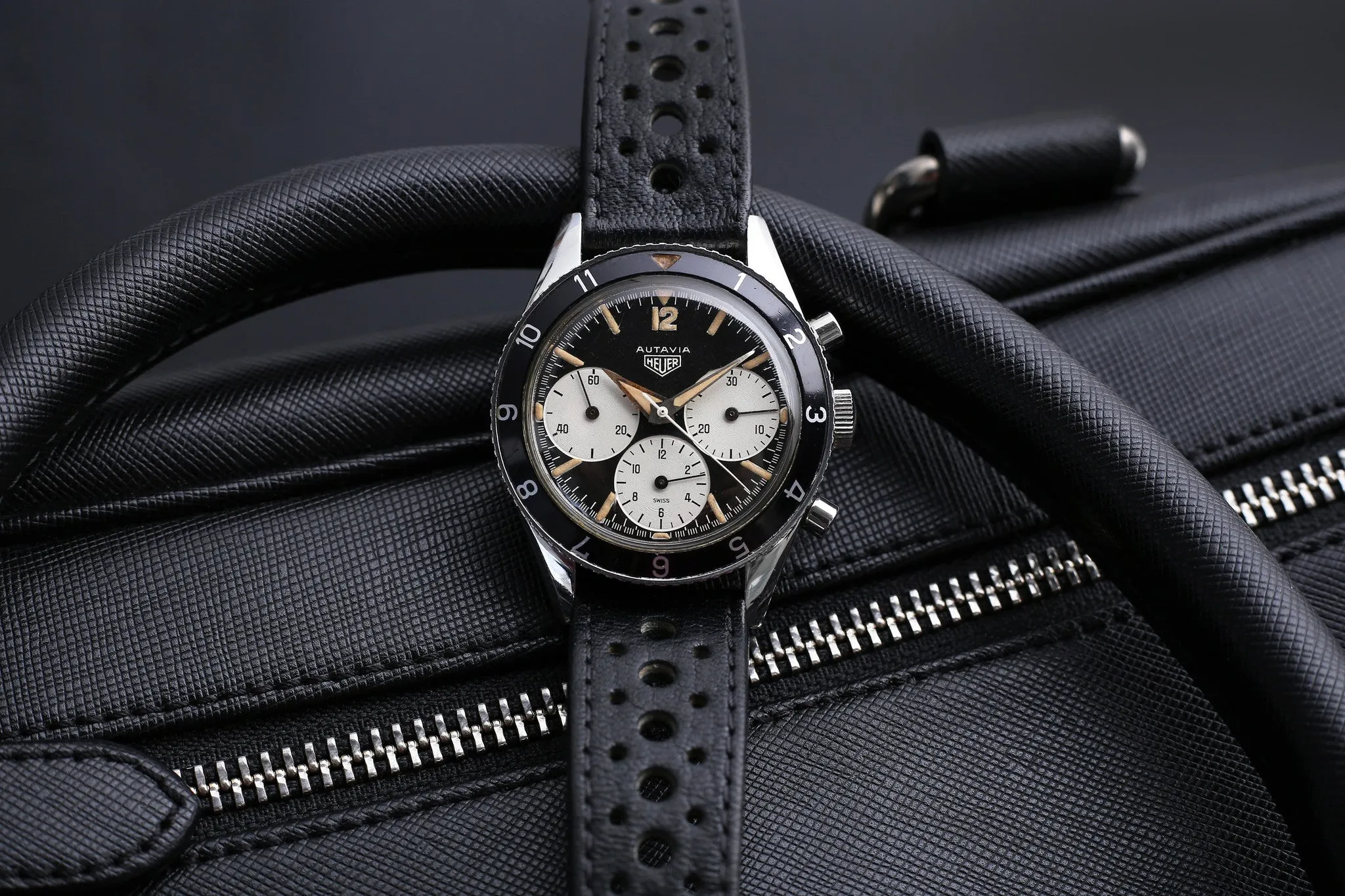 Autavia | 2446 1st Execution Dial | STeel