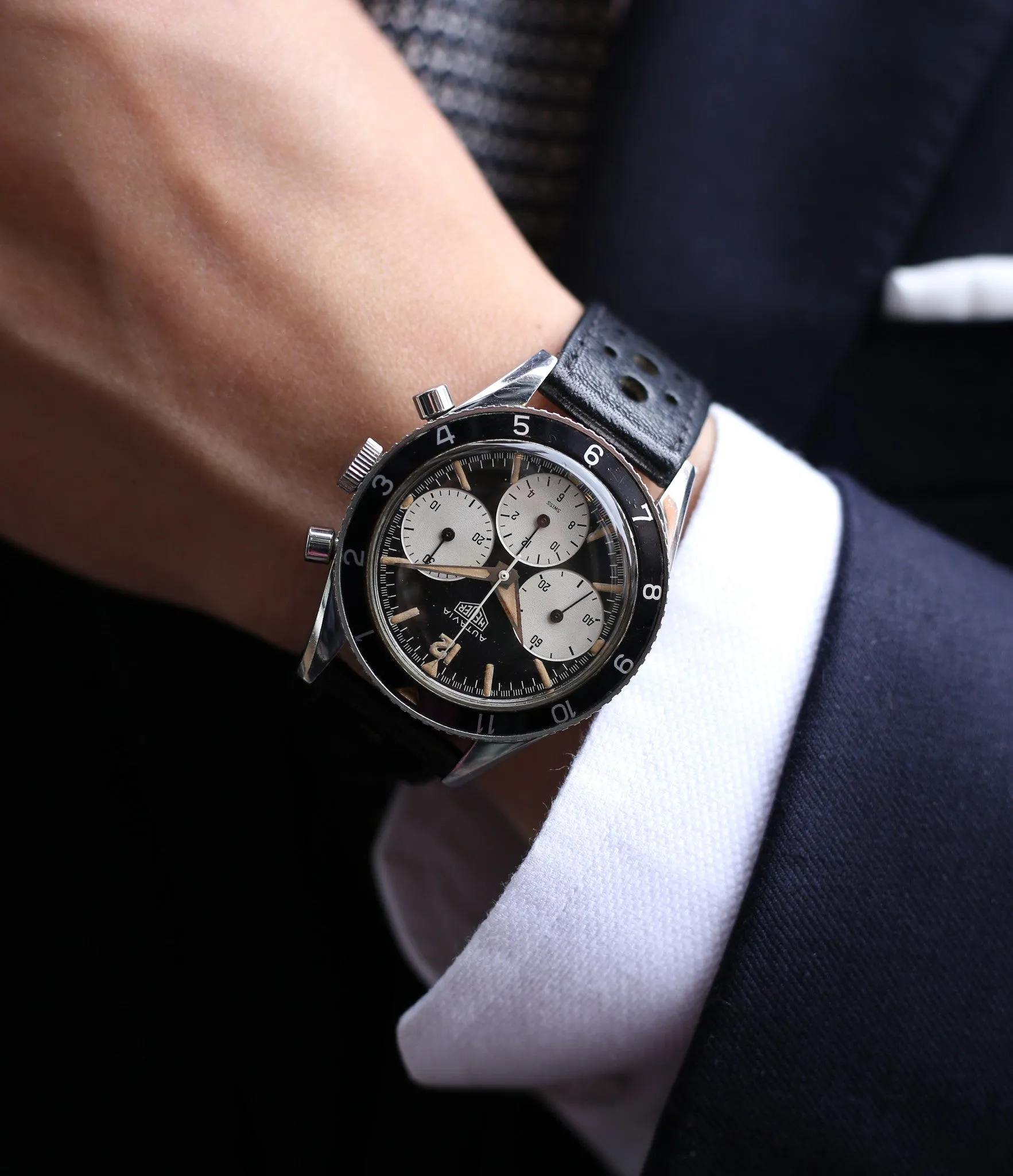 Autavia | 2446 1st Execution Dial | STeel