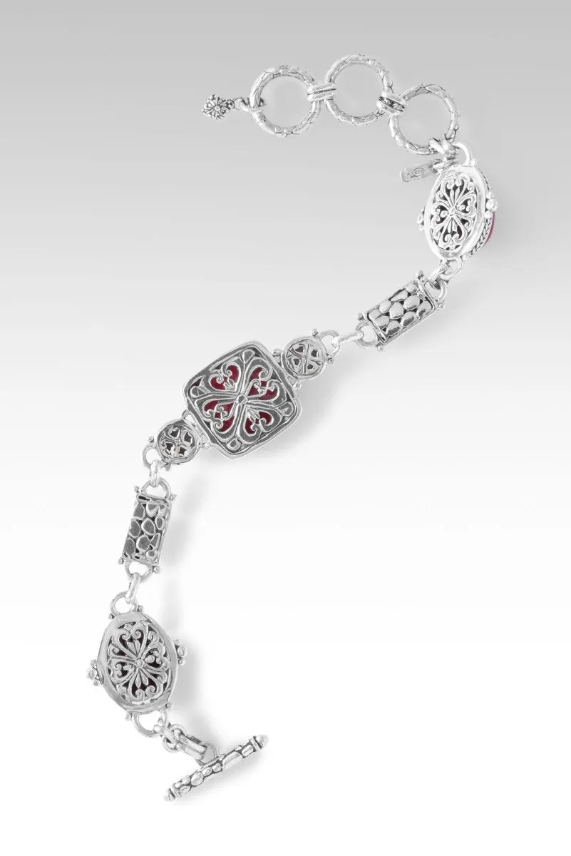 Believe Always Bracelet™ in Red Indonesian Coral