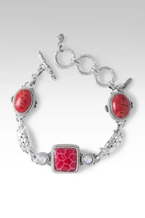 Believe Always Bracelet™ in Red Indonesian Coral