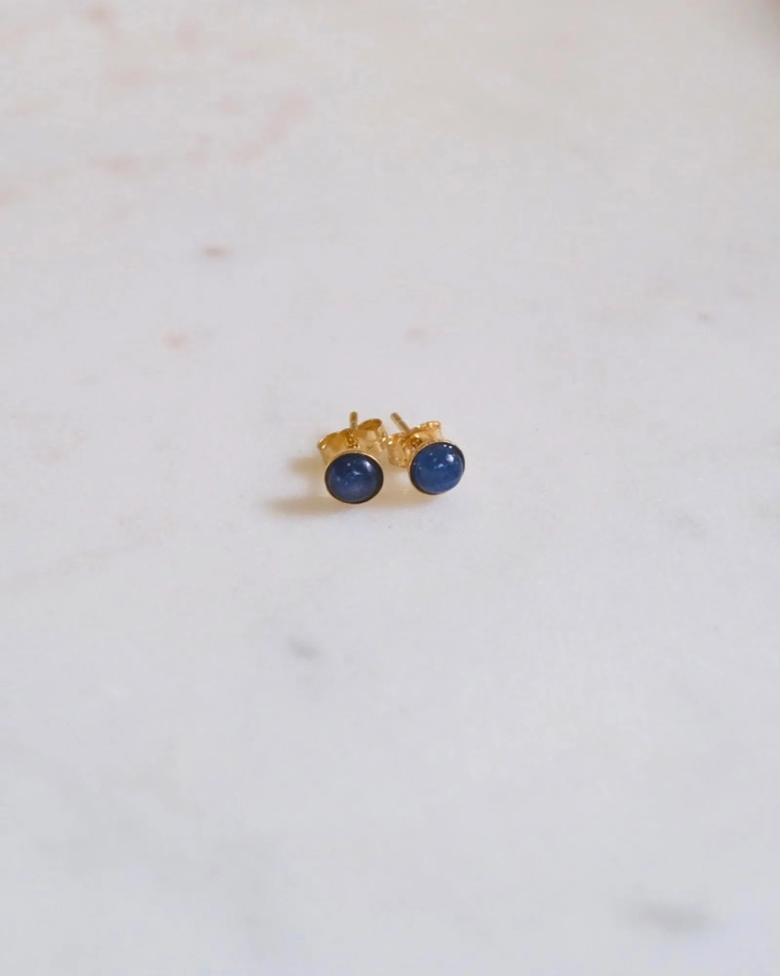 Blue sapphire earrings