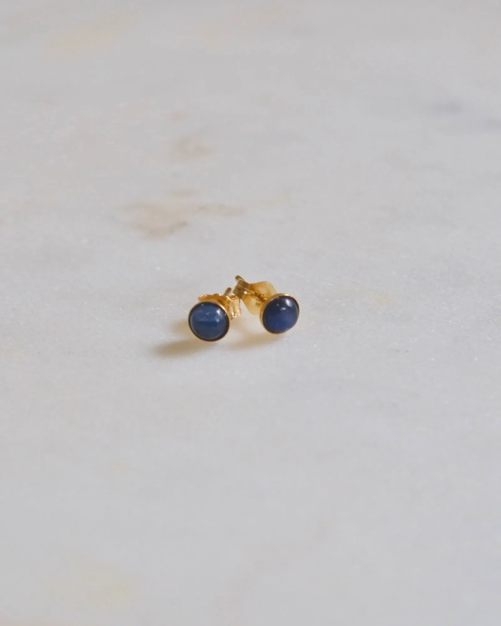 Blue sapphire earrings