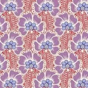 Cotton Beach Ocean Flower Coral Tilda