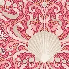 Cotton Beach Scallop Shell Coral by Tilda