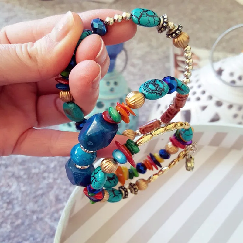 Crystal Nature Stone Bracelet