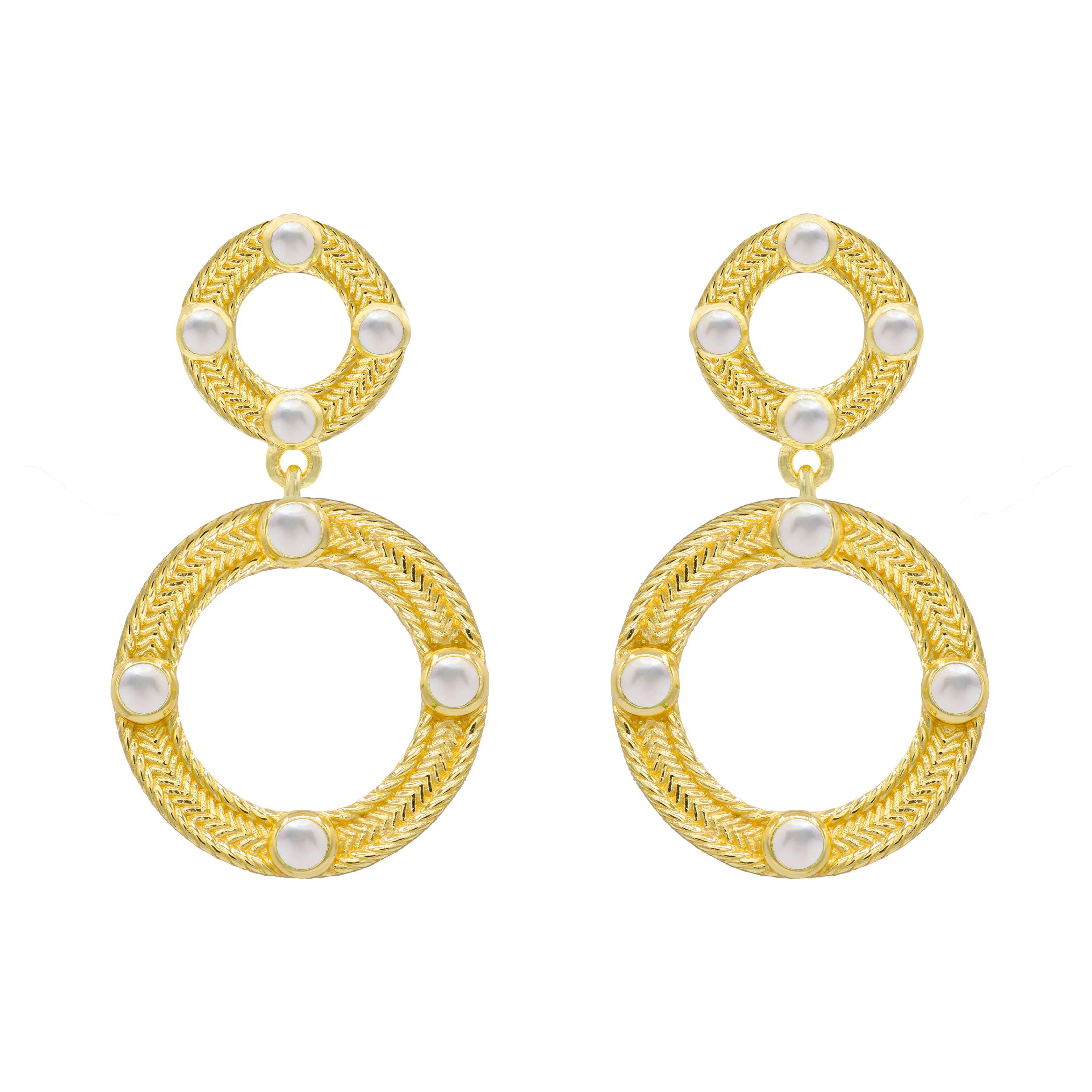 Denver Circle Earrings
