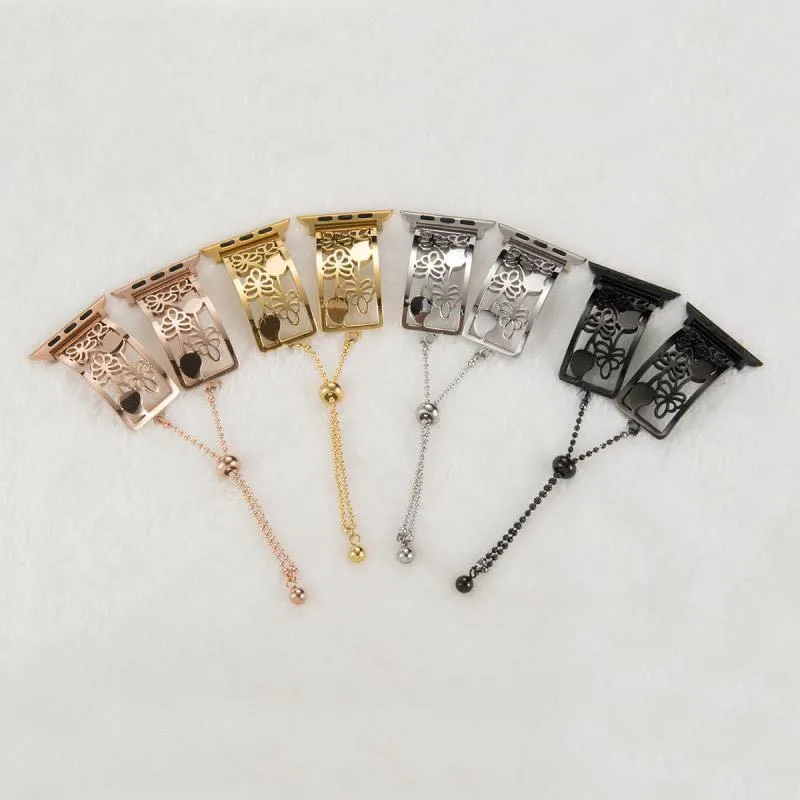 Diamond Strap For Watch 7 6 5 Stainless Steel Bracelet Watchband Belt