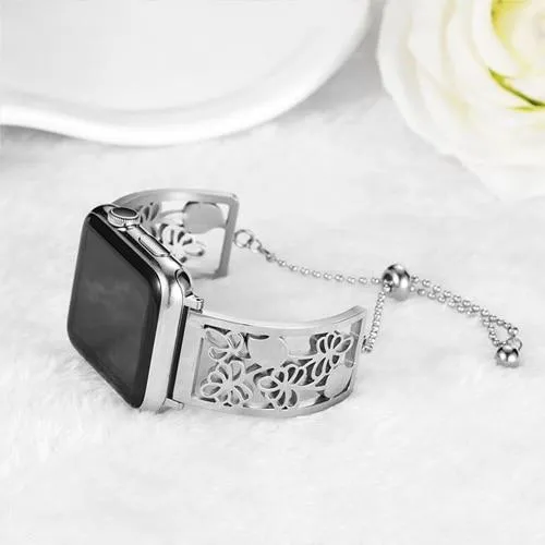 Diamond Strap For Watch 7 6 5 Stainless Steel Bracelet Watchband Belt