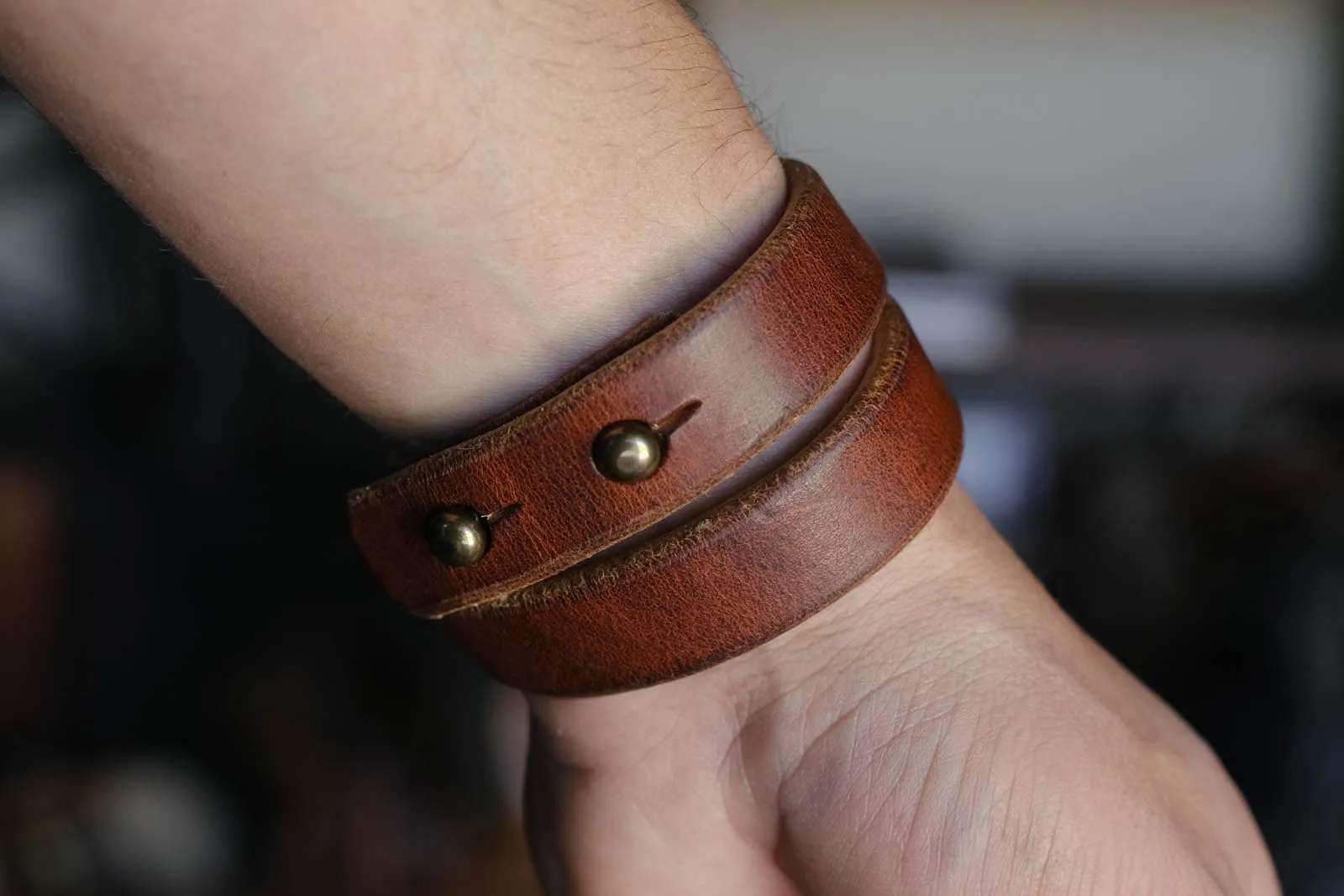 Double Wrap Mountain Cuff