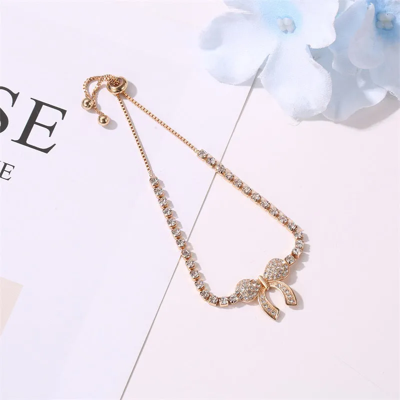Full diamond butterfly bracelet beads