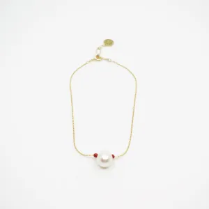 Gold Filled Fresh Water Pearl Anklet