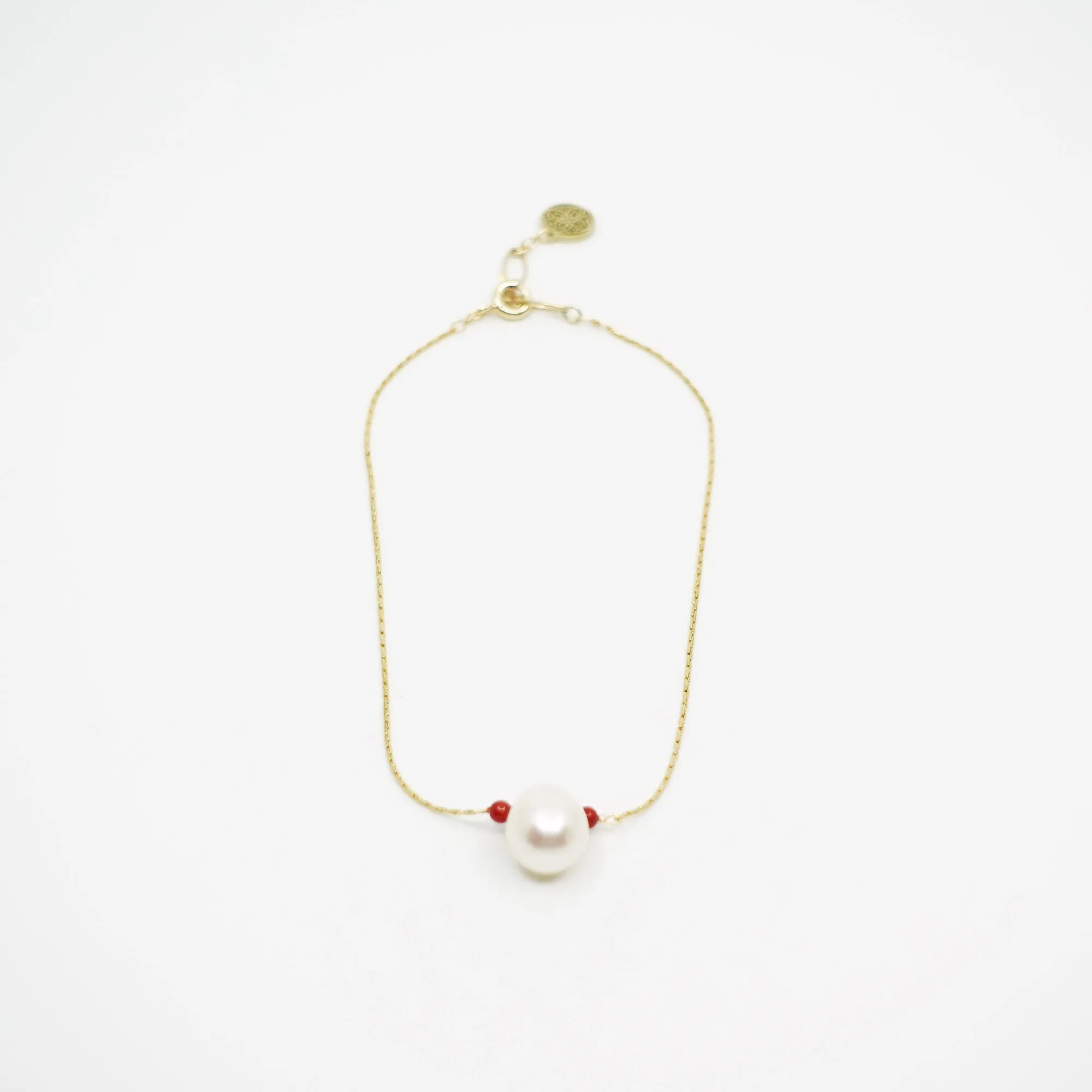 Gold Filled Fresh Water Pearl Anklet