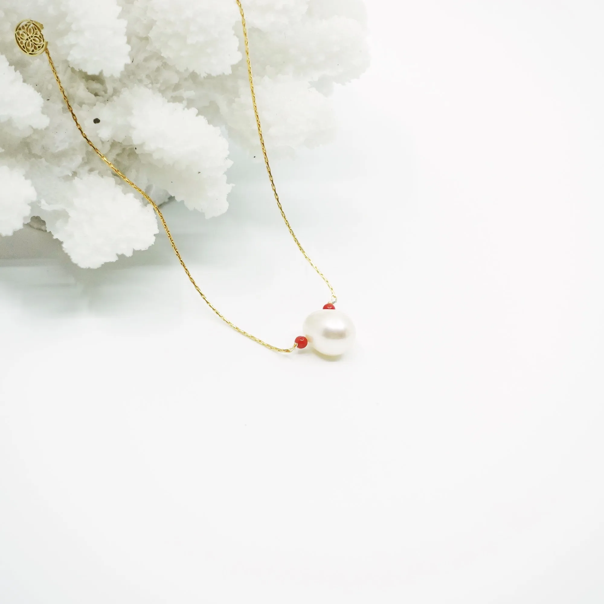 Gold Filled Fresh Water Pearl Anklet
