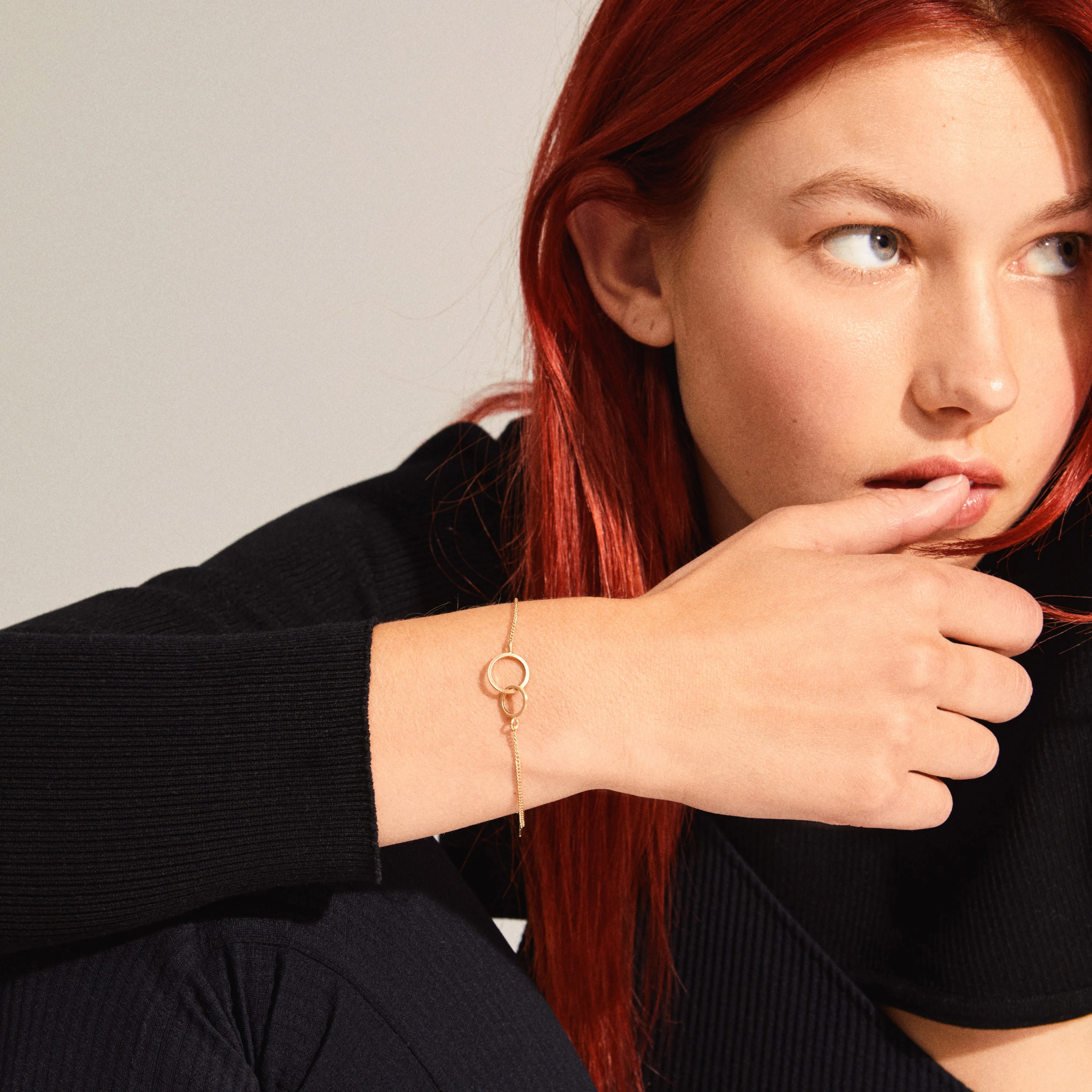 HARPER recycled bracelet gold-plated