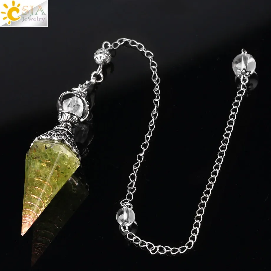 Healing Crystal Pendulum