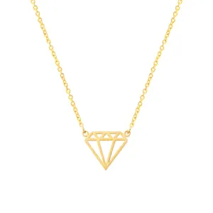 Iconic Diamante Choker Pendant