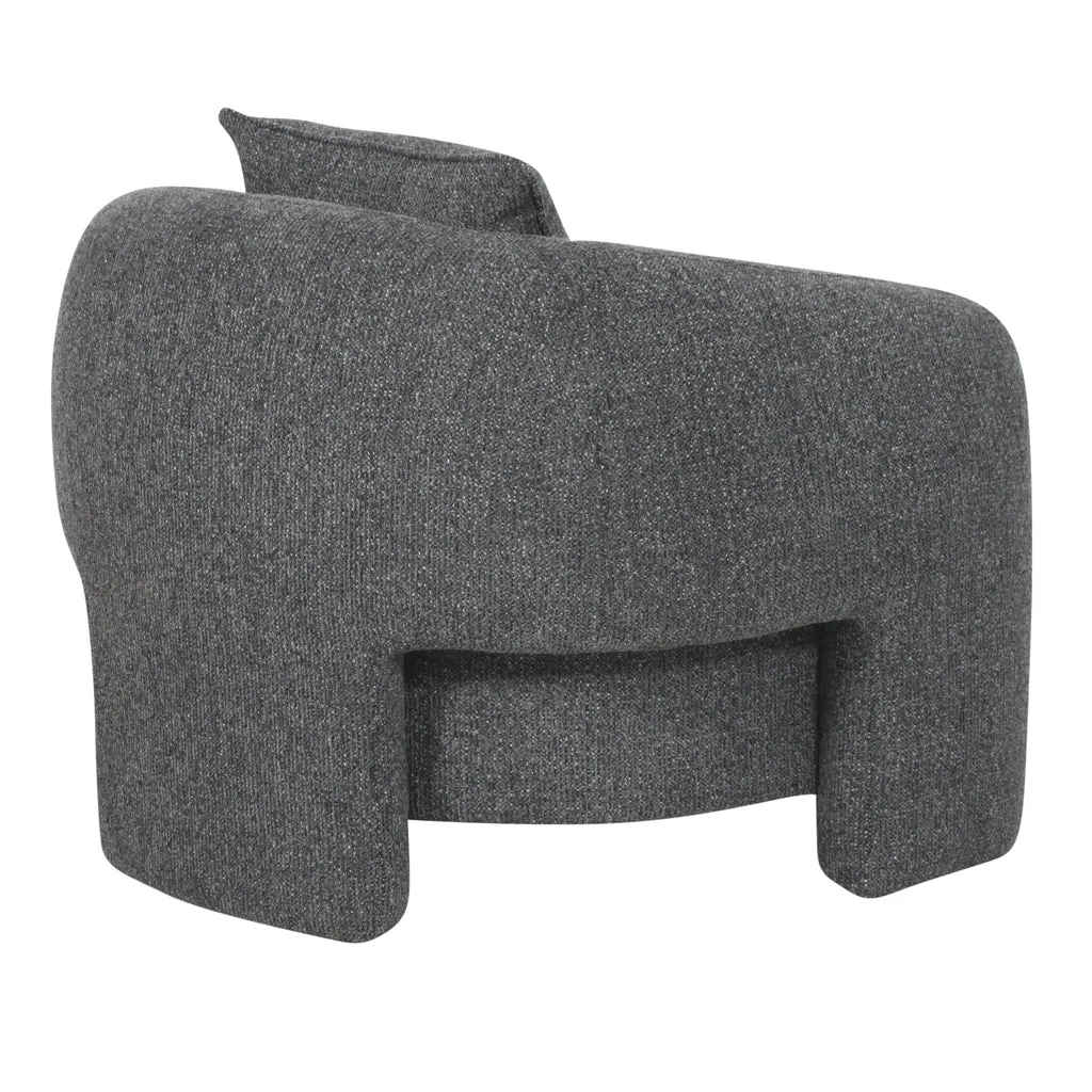 Jam Armchair - Coral Charcoal