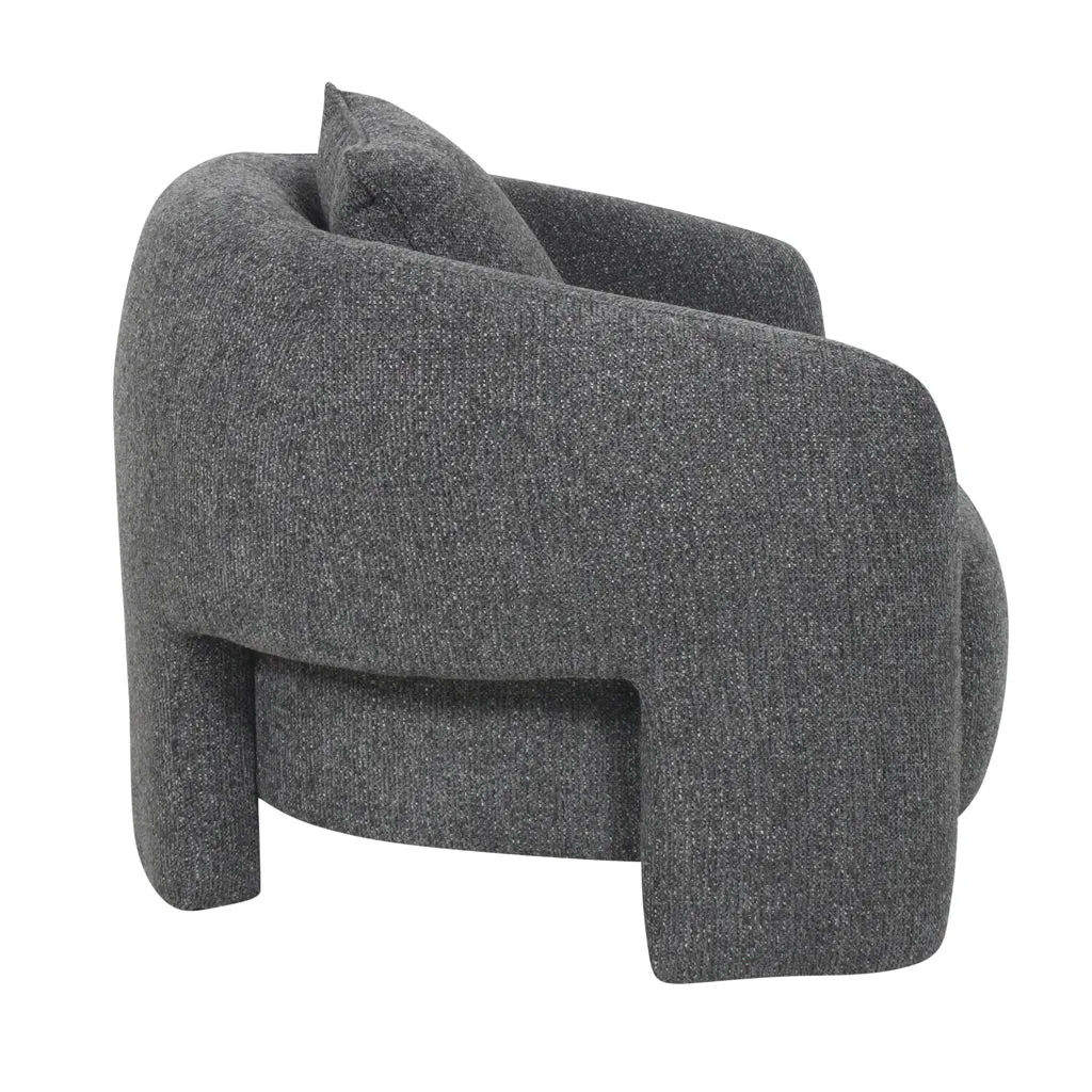 Jam Armchair - Coral Charcoal