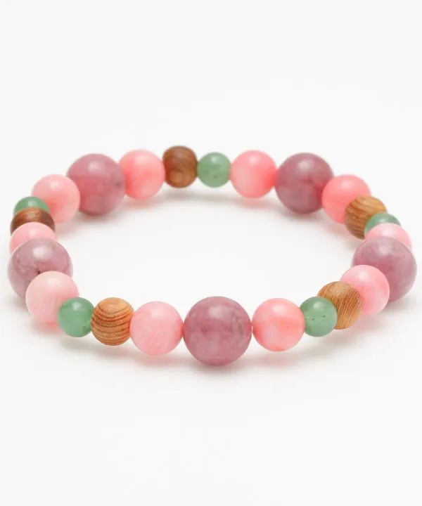 KOUBAI Pink Coral Bracelet