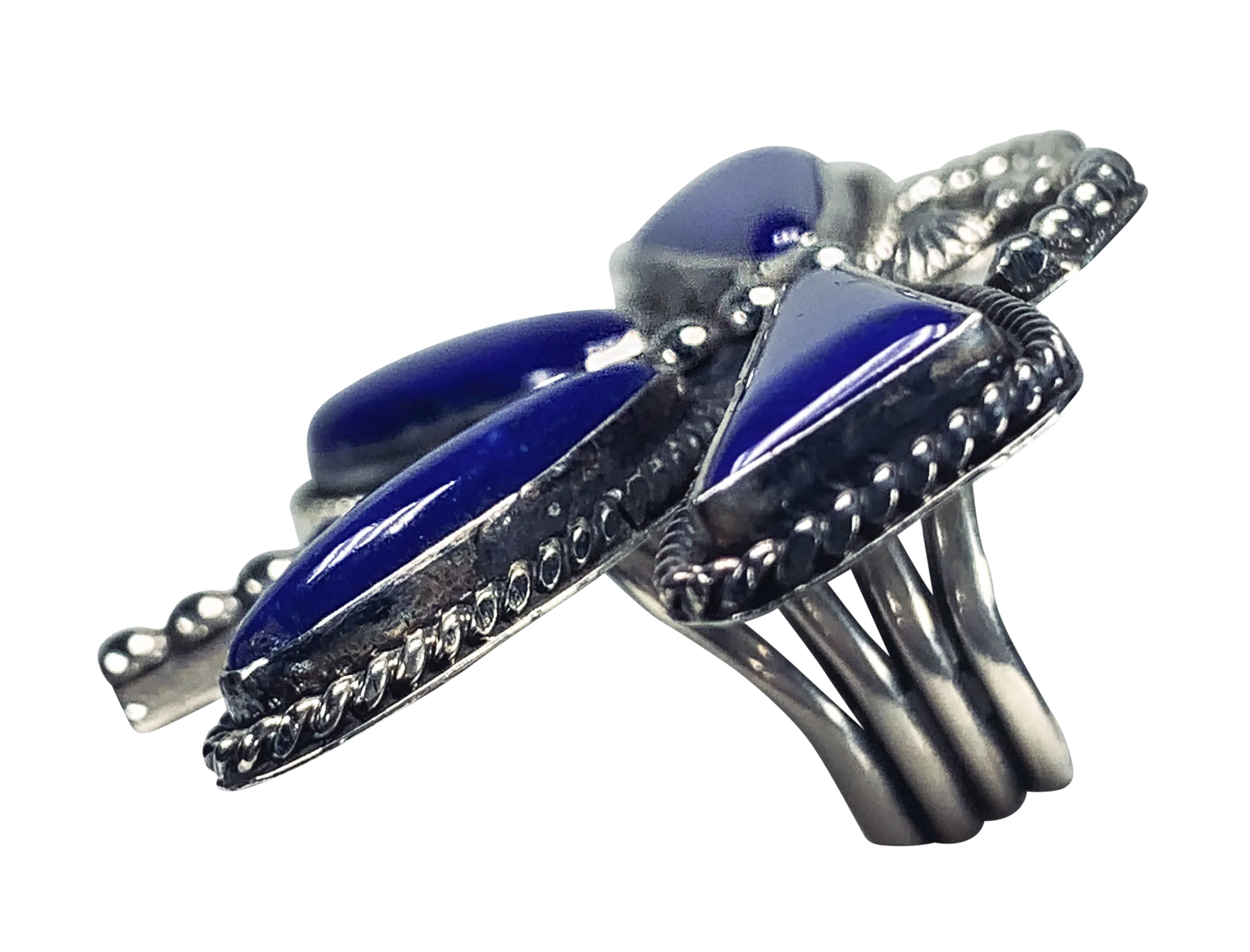 Lapis Lazuli Dragonfly Ring | Hemerson Brown