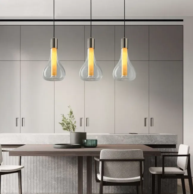 LED Flask Design Modern Creative Pendant Light