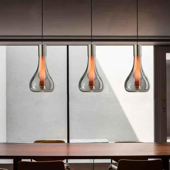 LED Flask Design Modern Creative Pendant Light