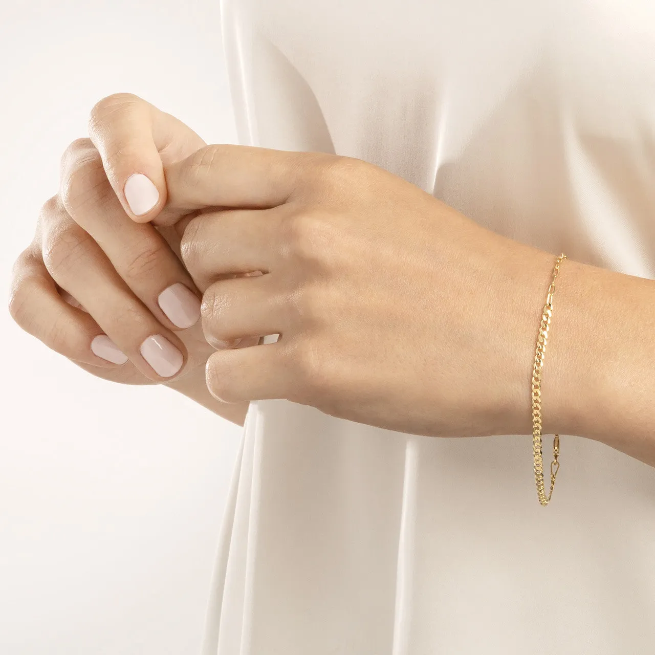 Paper clip   Curb Chain