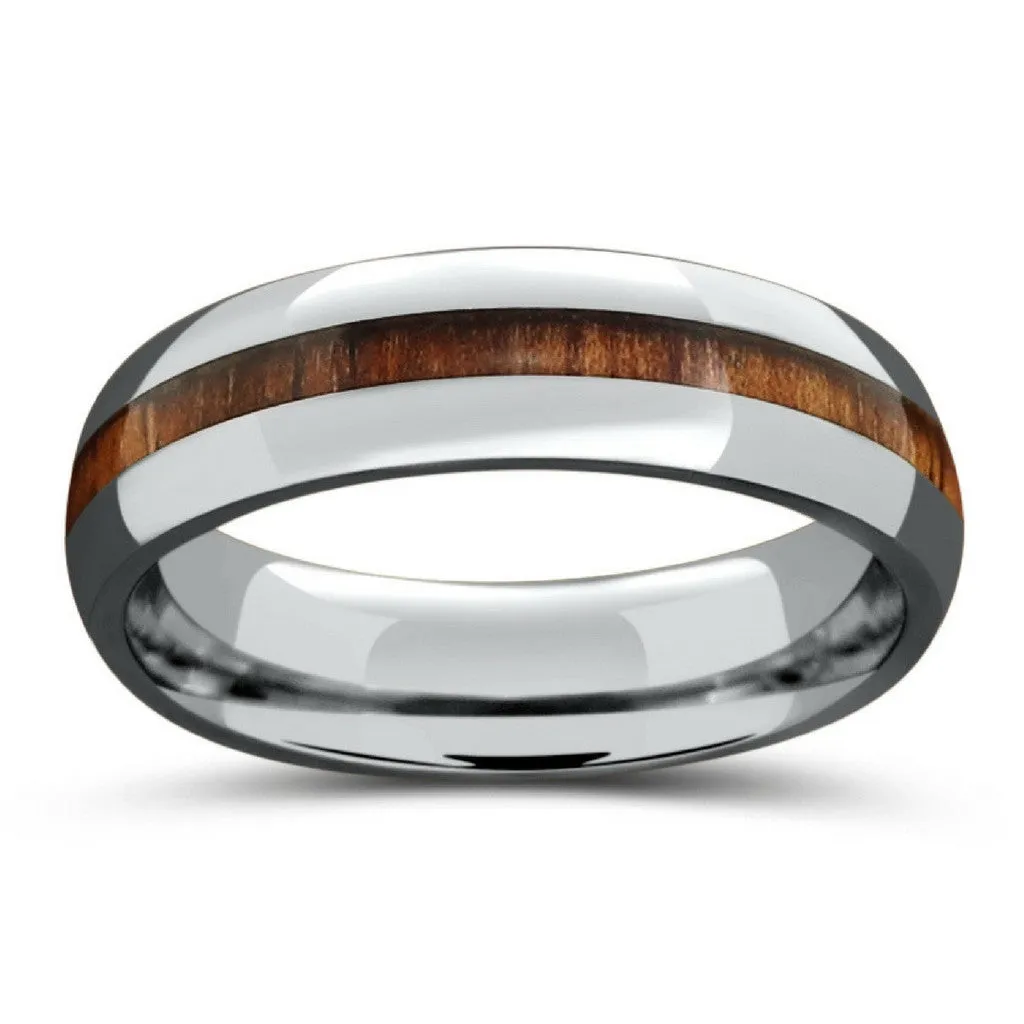 Rambler - Titanium Core & Koa Wood Inlay