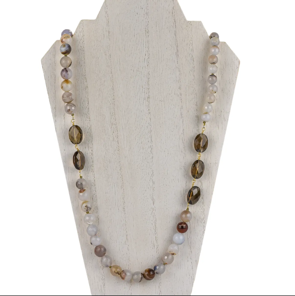 Red Coral and Baroque Pearl Necklace