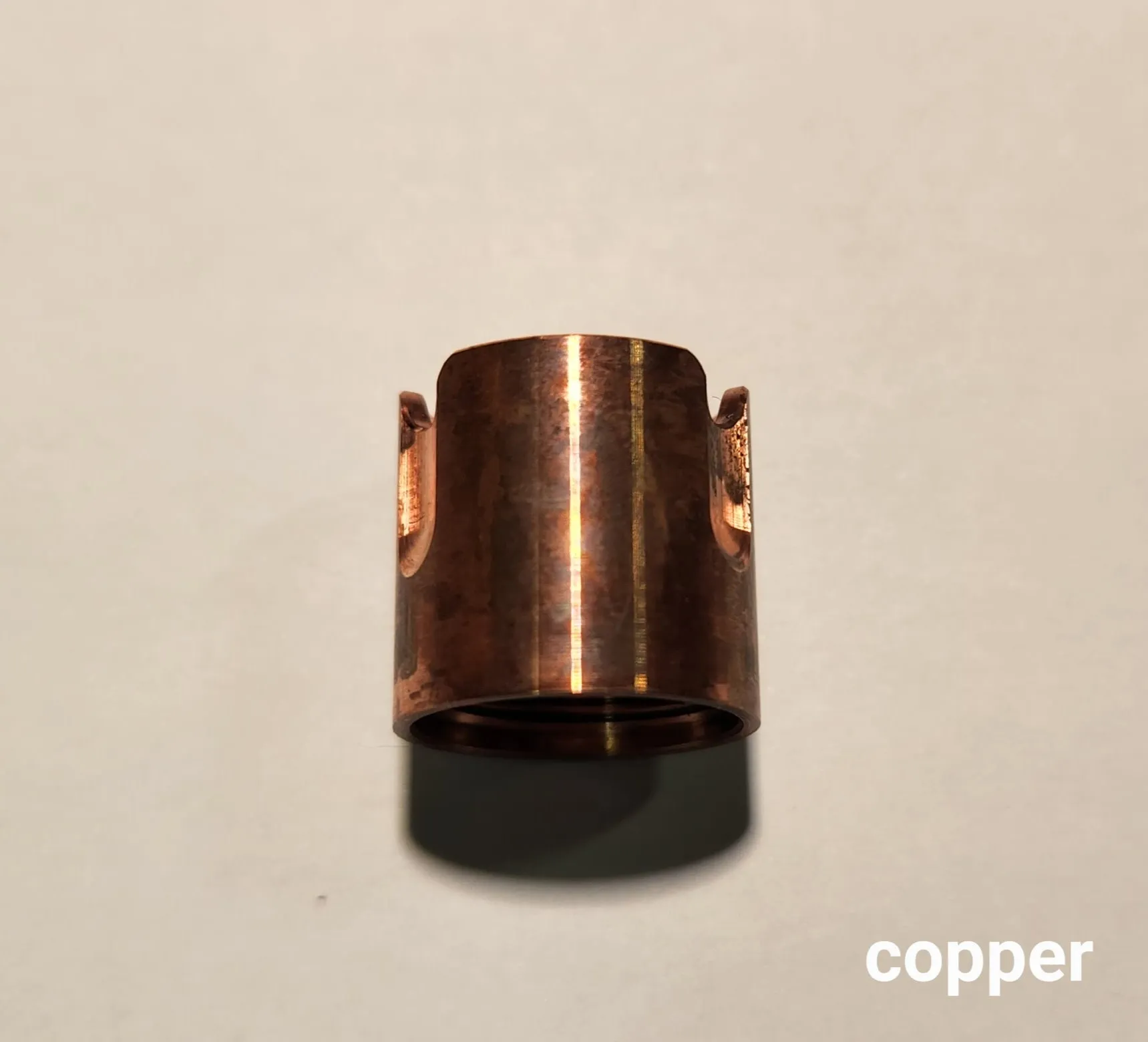Reylight Pineapple Mini Titanium Copper or Brass *** NEW TAIL CAP ONLY ***