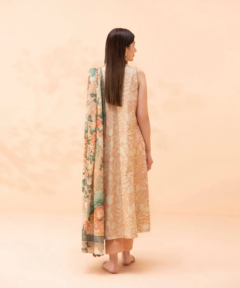 Sapphire Spring/Summer 2023 – 3 Piece - Printed Zari Lawn Suit - 0003PDY23V16
