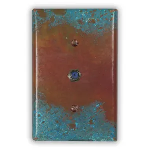 Sierra Copper - 1 Cable Jack Wallplate