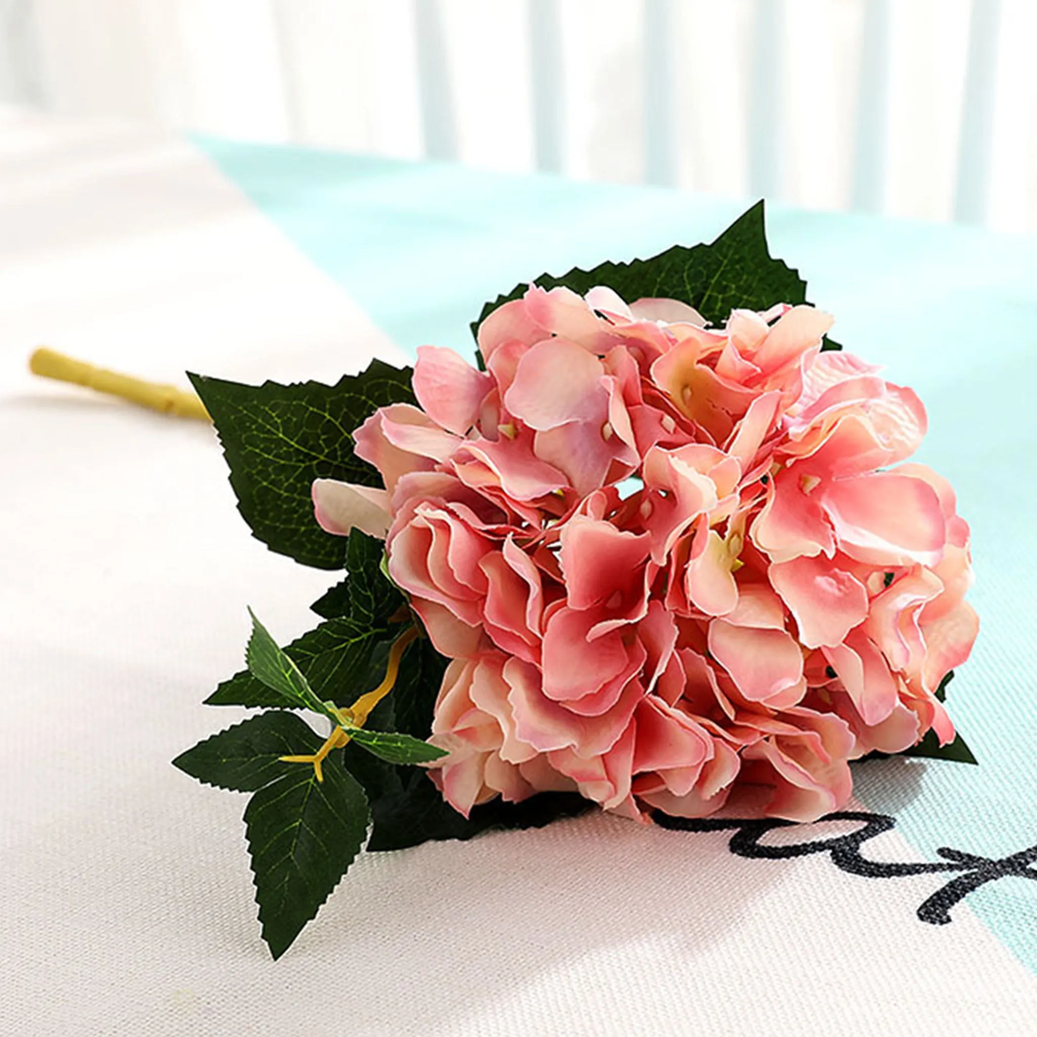 Silk Hydrangea Individual Stem Artificial Flower