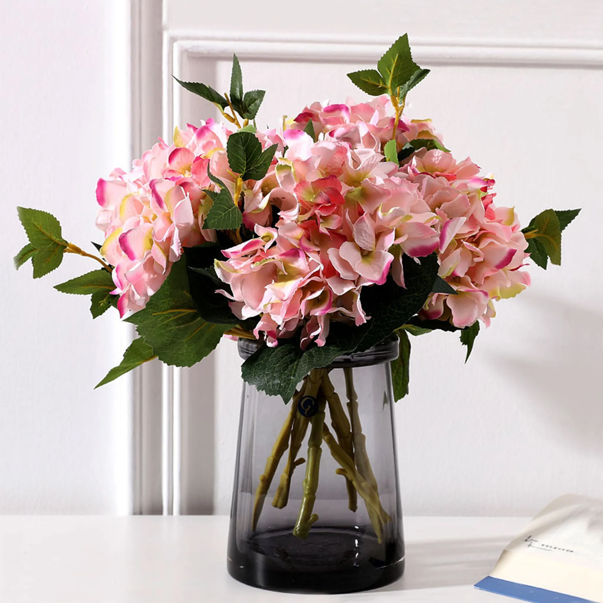 Silk Hydrangea Individual Stem Artificial Flower