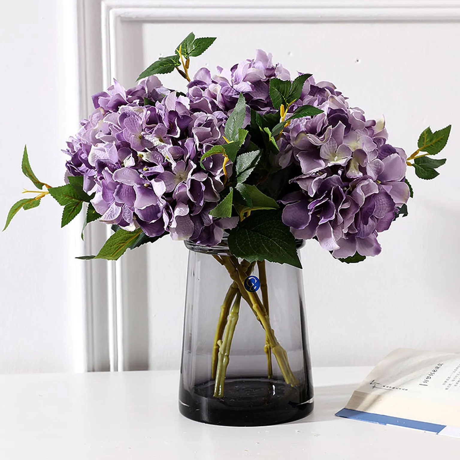 Silk Hydrangea Individual Stem Artificial Flower