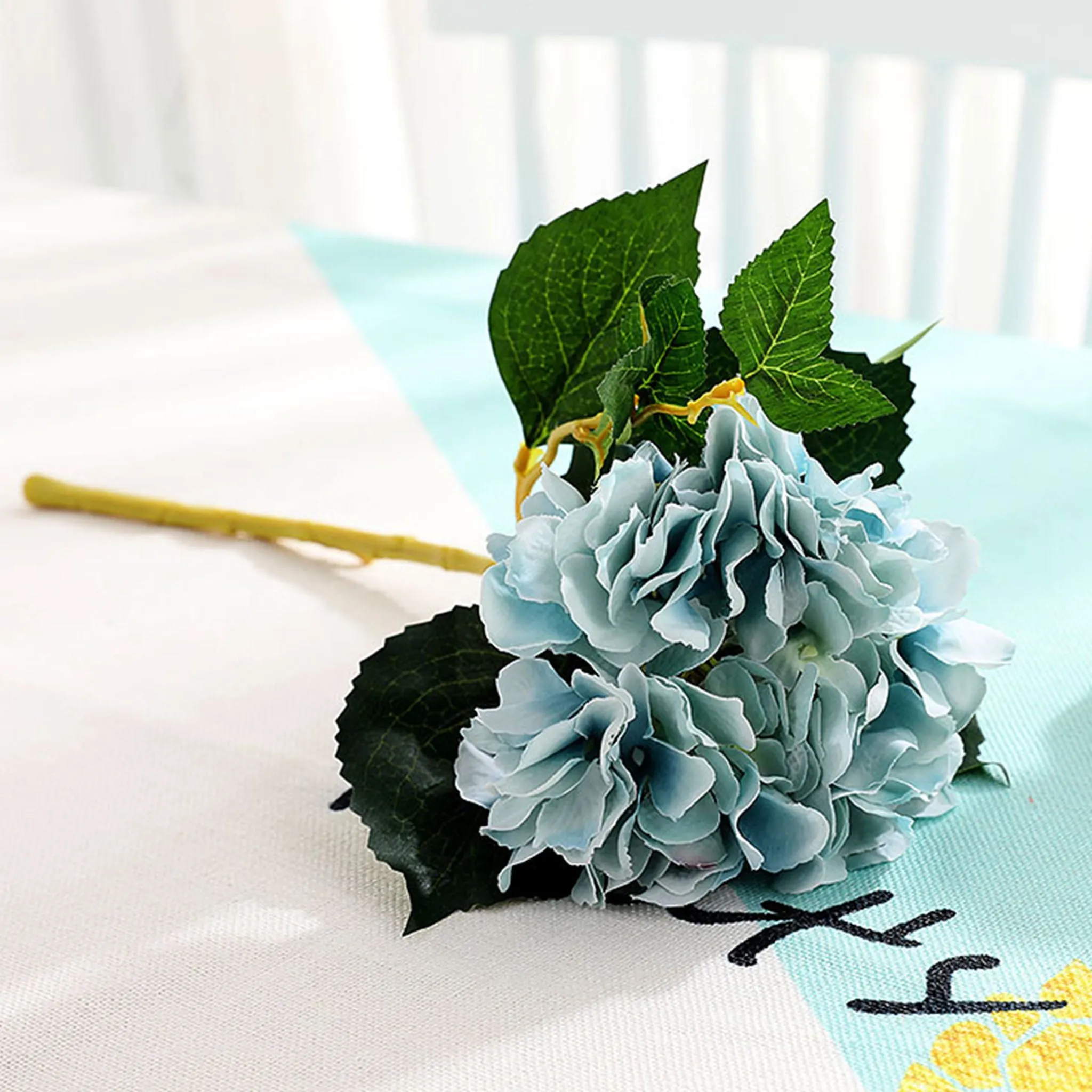 Silk Hydrangea Individual Stem Artificial Flower