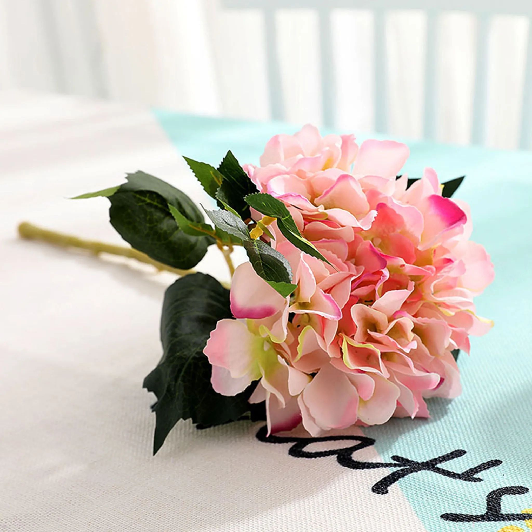 Silk Hydrangea Individual Stem Artificial Flower