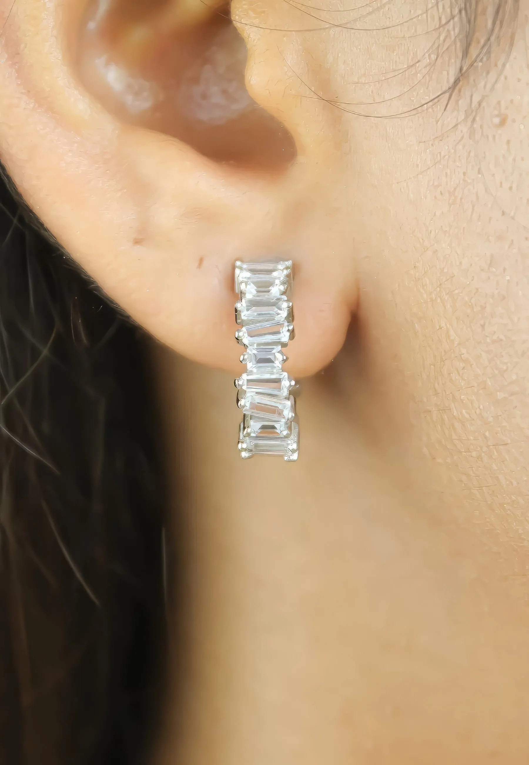 Silver Carlo Rucci Earrings