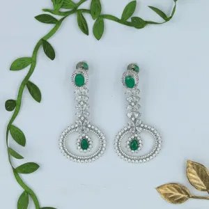 Silver Zircon/AD Earring 5487-69